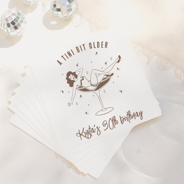 Eine Tini-Bit ältere Geburtstagsparty Serviette (Von Creator hochgeladen)