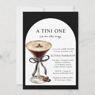 Eine Tini-Dusche ist auf dem Weg Einladung