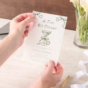 Eine Tini näher an die Hochzeit
