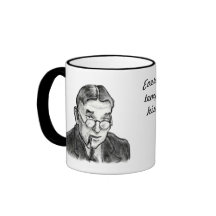 Eine Tinte skizzierte Wretch: H.L. Mencken