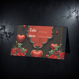 Eine Touch der Gotik, des Herzens und der ewigen V Platzkarte