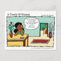 "Eine Touch des Spaßes" Schwedisches Massage-Comic