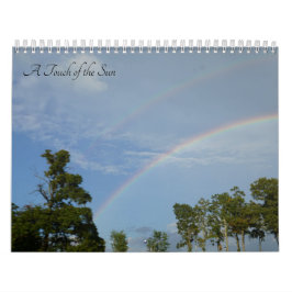 Eine Touch des Sun-Kalenders Kalender