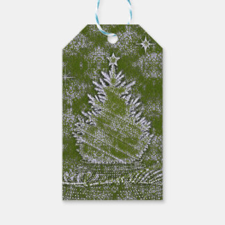 Eine Touch Schnee Geschenkanhänger