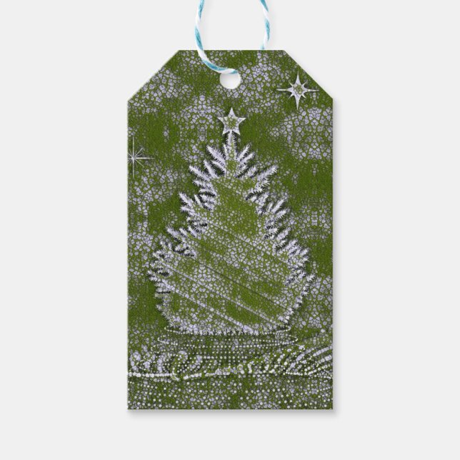 Eine Touch Schnee Geschenkanhänger (Vorderseite)