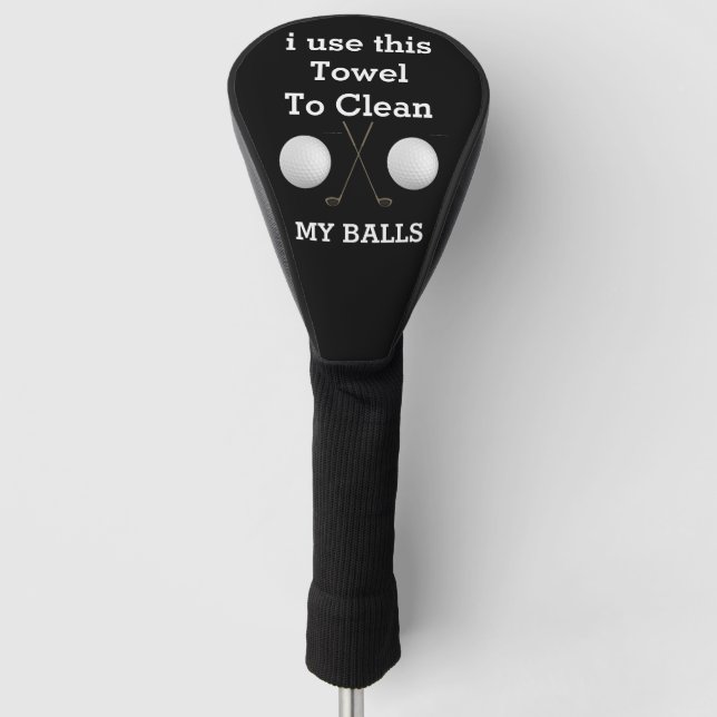 Eine Touch von Style für Ihren Treiber: Benutzerde Golf Headcover (Vorderseite)