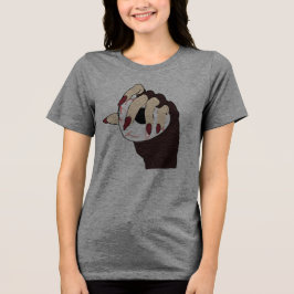 Eine Touch von Trippy-Vision Tri-Blend Shirt