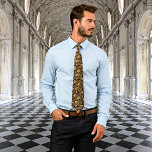 Eine Touch zeitloser Grace - Elegante Reverie Krawatte<br><div class="desc">Treten Sie jedes Mal in eine Welt raffinierter Eleganz ein, wenn Sie die Elegant Reverie Neck Tie tun. Die blühende Schwarz-Gold-Gestaltung, die mit dem Reiz der flämischen Barockzeit verziert ist, bringt Sie in eine Zeit der üppigen Schönheit und Kunst. Das ist nicht nur ein Accessoire, sondern eine Brücke zu einer...</div>