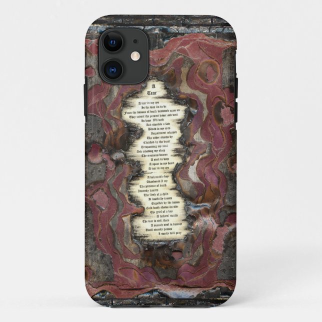 Eine Träne Case-Mate iPhone Hülle (Rückseite)