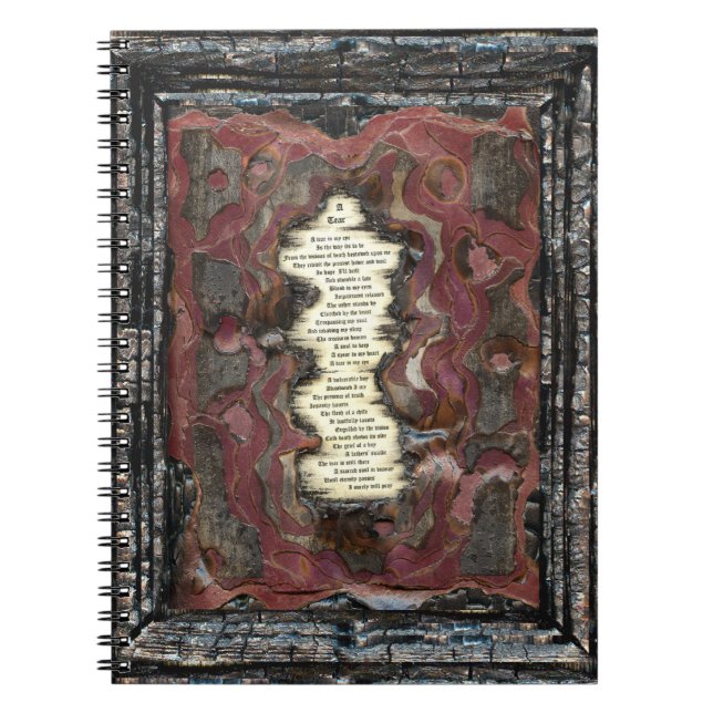 Eine Träne Notizblock (Vorderseite)