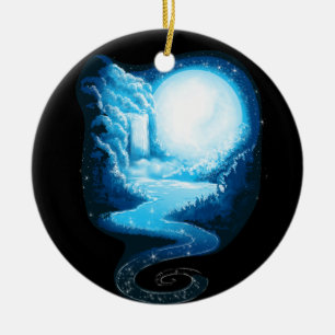 Eine Trauflösung Keramik Ornament