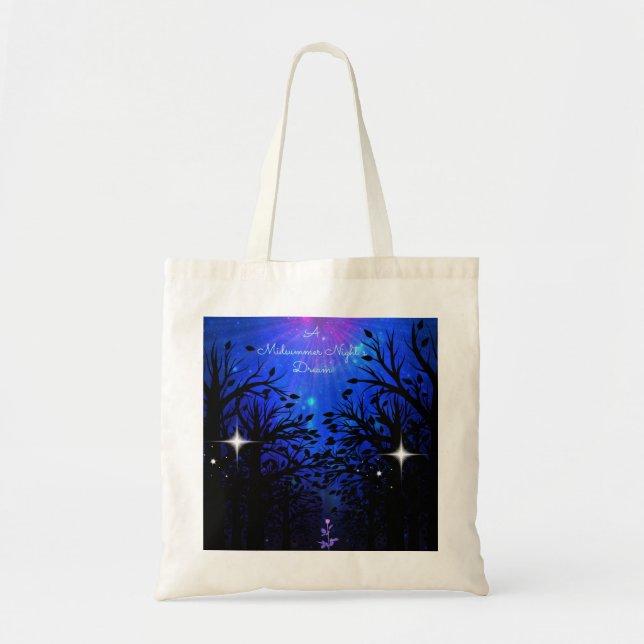 Eine Traumdie Taschen-Tasche der Hochsommer-Nacht Tragetasche (Vorne)