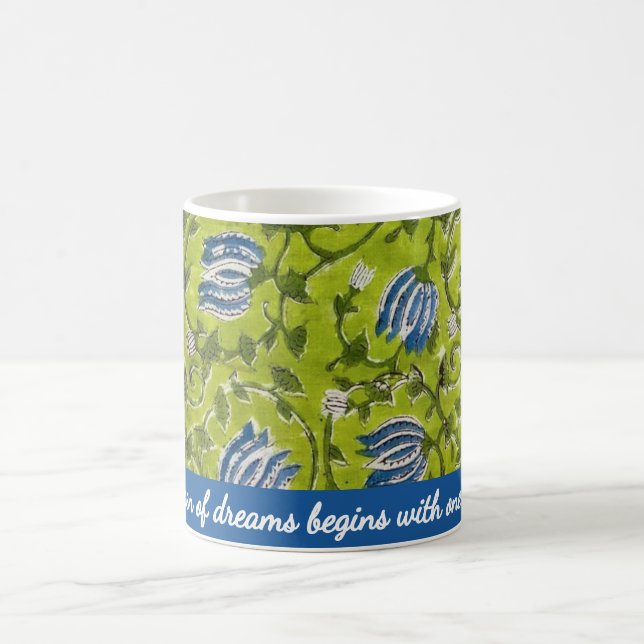 Eine Traumgarten-Kaffeetasse Kaffeetasse (Mittel)