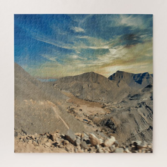 Eine trockene Landschaft (Vertikal)