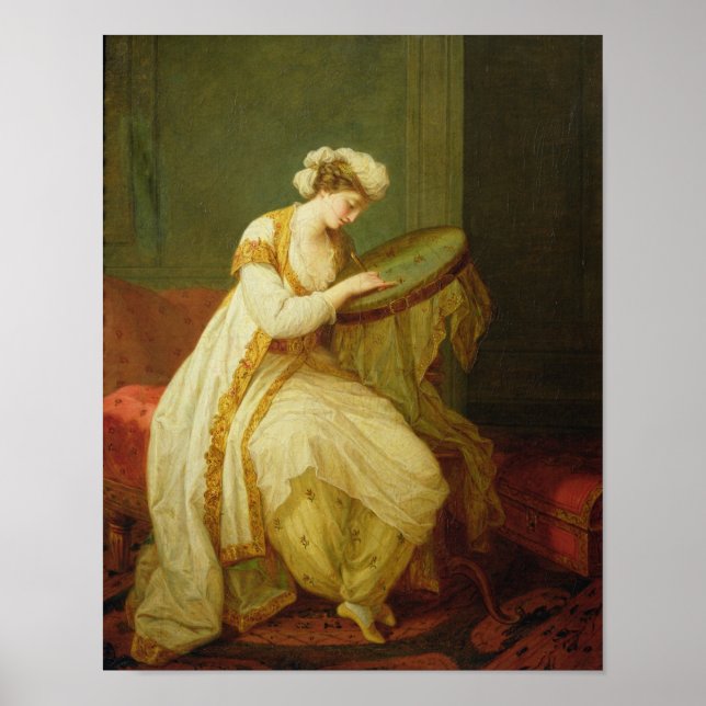 Eine türkische Frau, 1773 Poster (Vorne)