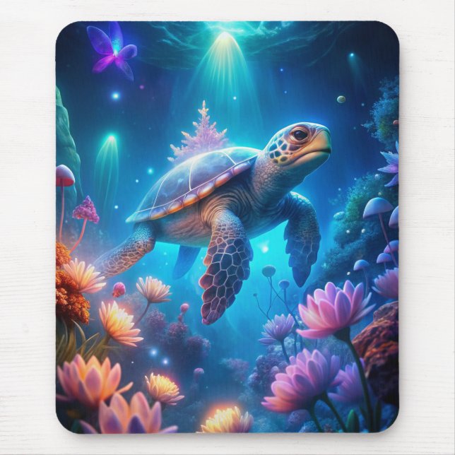 Eine Turtle Mousepad (Vorne)