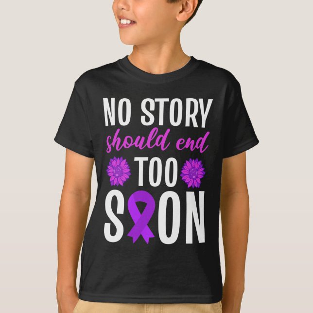 Eine Überdosierung Keine Story sollte zu schnell m T-Shirt (Vorderseite)