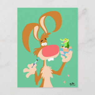 Eine Überraschung für Ostern:) Feiertagspostkarte