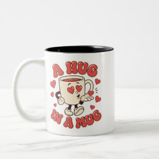 Eine Umarmung in einer Tasse Süße Kaffeeliebhaber-