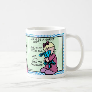 Eine Umarmung ist ein tolles Geschenk.. Kaffeetasse