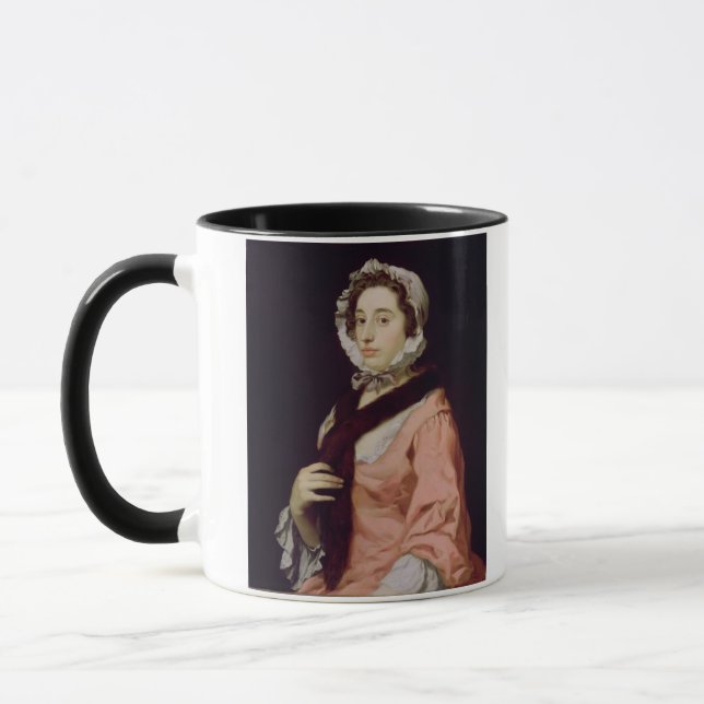 Eine unbekannte Frau, angerufen Peg Woffington (Öl Tasse (Links)
