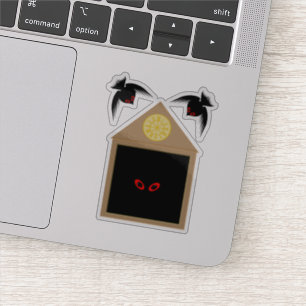 Eine Unfreundlichkeit von Ravens Halloween Aufkleber