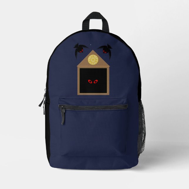 Eine Unfreundlichkeit von Ravens Halloween Bedruckter Rucksack (Vorderseite)