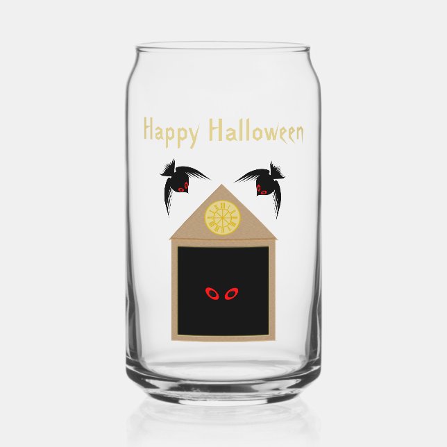 Eine Unfreundlichkeit von Ravens Halloween Dosenglas (Vorderseite)