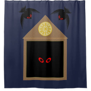 Eine Unfreundlichkeit von Ravens Halloween Duschvorhang
