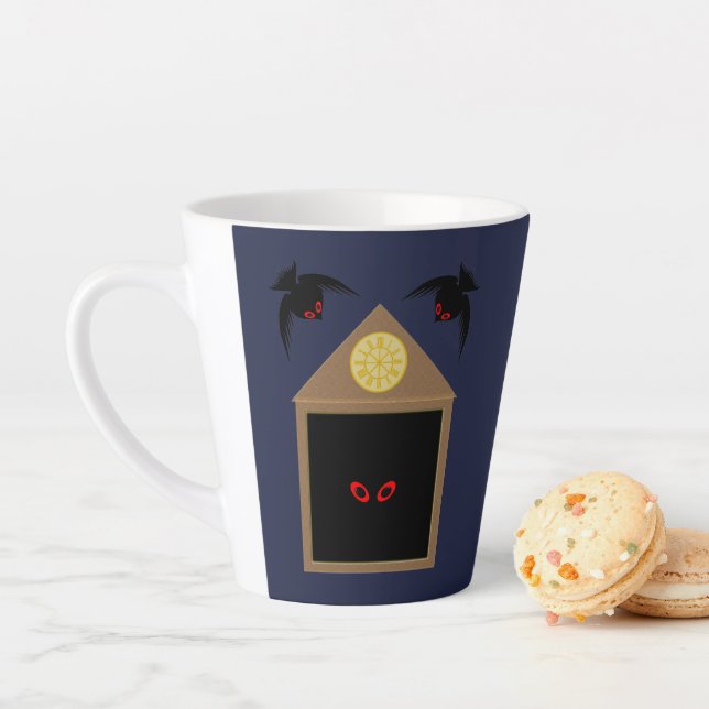 Eine Unfreundlichkeit von Ravens Halloween Milchtasse (Beispiel)