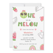Eine unter vielen Wassermelonen-Babymädchen zum er