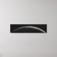 Eine unwirkliche Landschaft des Saturns Mond