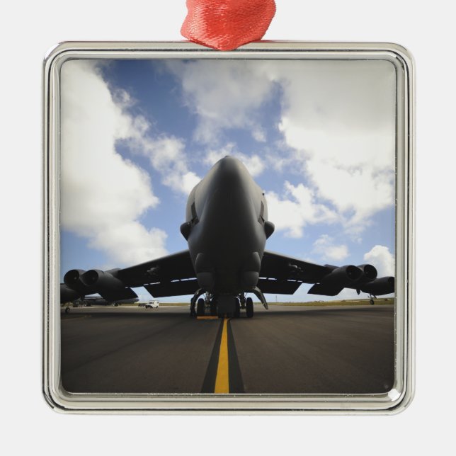 Eine US-Crew zur Aufrechterhaltung der Luftwaffe Ornament Aus Metall (Vorne)