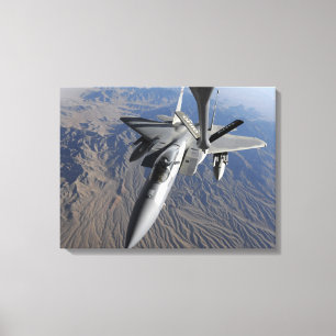 Eine US-Luftwaffe F-15 Eagle Leinwanddruck