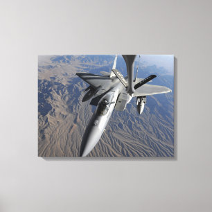 Eine US-Luftwaffe F-15 Eagle Leinwanddruck