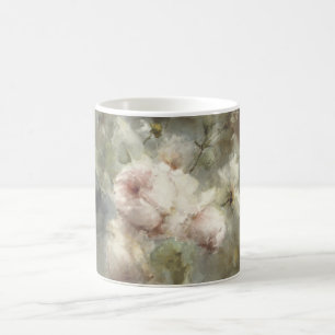 Eine Vase mit Rose von Margaretha Roosenboom (1853 Kaffeetasse