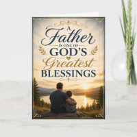 Eine Vater ist eine der größten Segnungen Gottes K