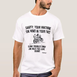 Eine Verbindung zur Vernunft ein natürliches Hoch T-Shirt
