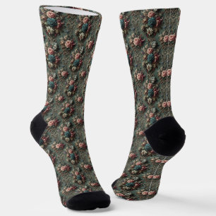 Eine verworrene Wut - Gotisches Viktorianisches De Socken