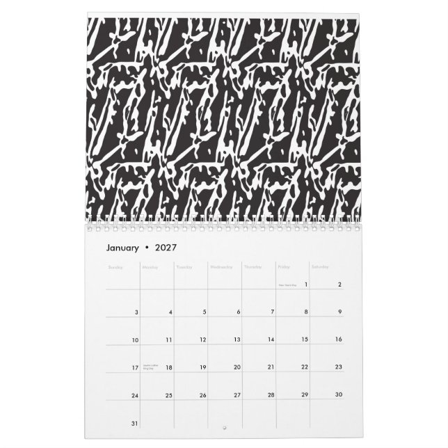 Eine Vielfalt an frischem Gemüse, einschließlich T Kalender (Jan 2027)
