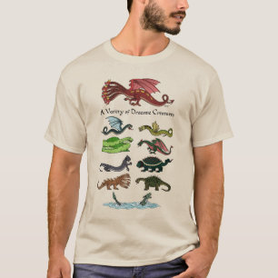 Eine Vielfalt drakonischer Kreaturen T-Shirt