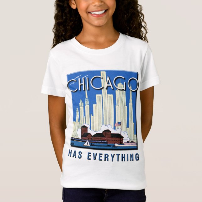 Eine Vintage Chicago-Aktualisierung T-Shirt (Vorderseite)