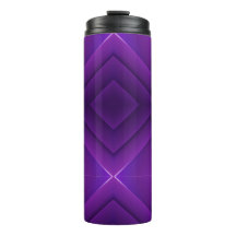 Eine violette Reisetasche mit einem schlanken schw