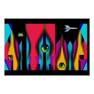 Eine Vision der Kirche des endgültigen Countdown Poster