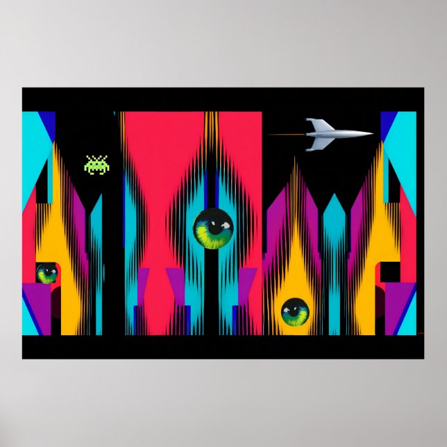 Eine Vision der Kirche des endgültigen Countdown Poster (Vorne)