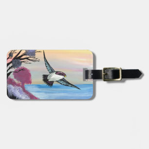 Eine Vogelperspektive Gepäckanhänger