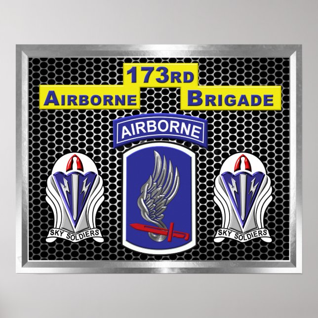 "Eine von einer Art" 173. Im Flugzeug Brigade-Kamp Poster (Vorne)