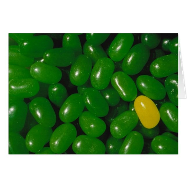 Eine von vielen Jellybeans-Karten (Vorderseite (Horizontal))