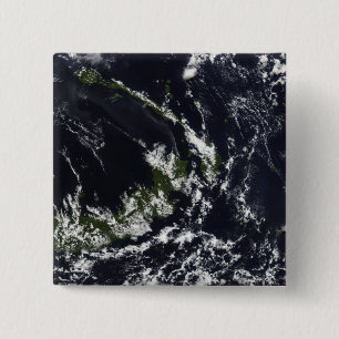 Eine vulkanische Feder vom Rabaul-Kessel Button