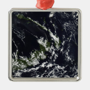 Eine vulkanische Feder vom Rabaul-Kessel Ornament Aus Metall